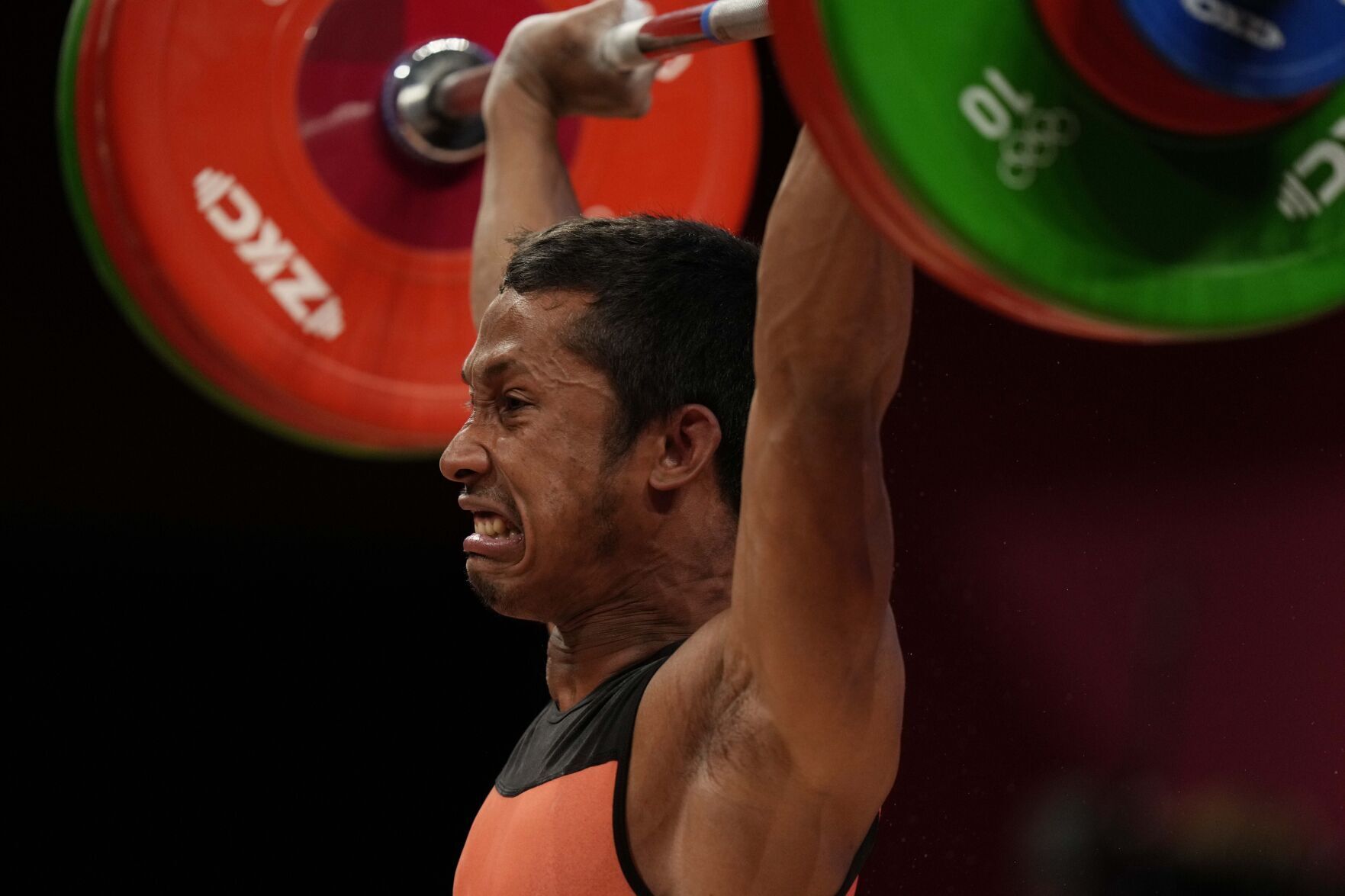 APTOPIX Tokyo Olympics Weightlifting Men